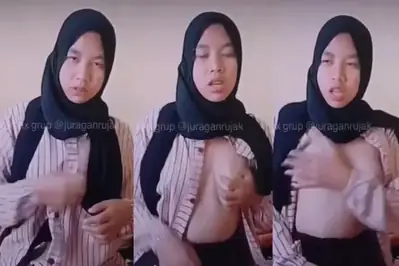 Cewek Hijab Indo Sange Berat Ngentot Sampe Becek